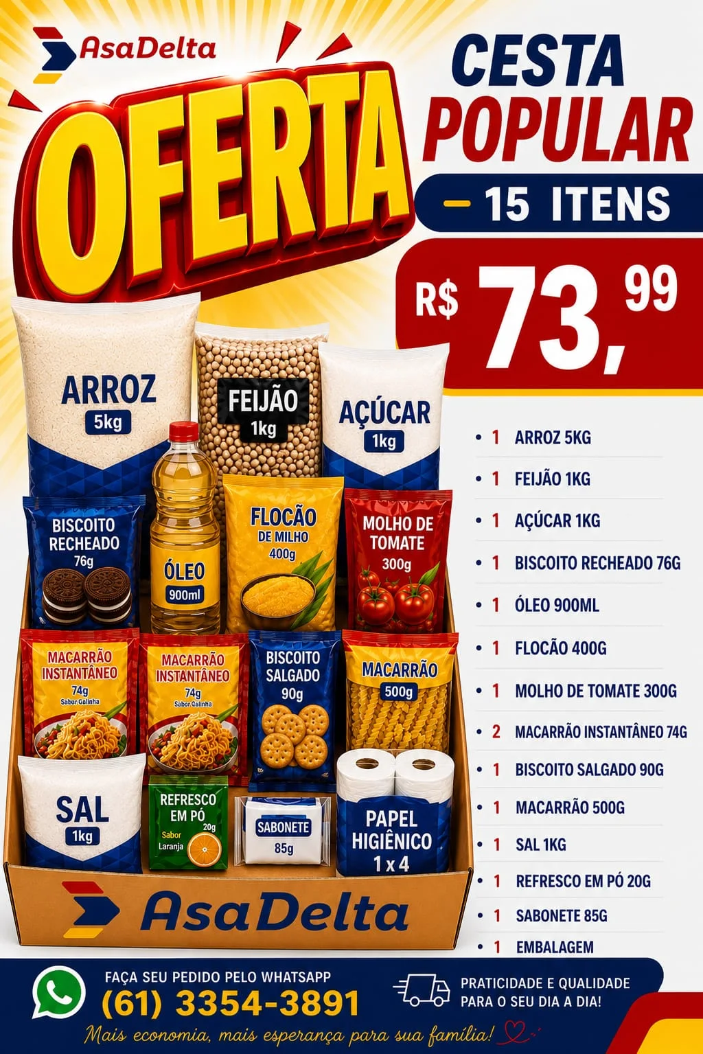 Catálogo Asa Delta — Cesta Popular