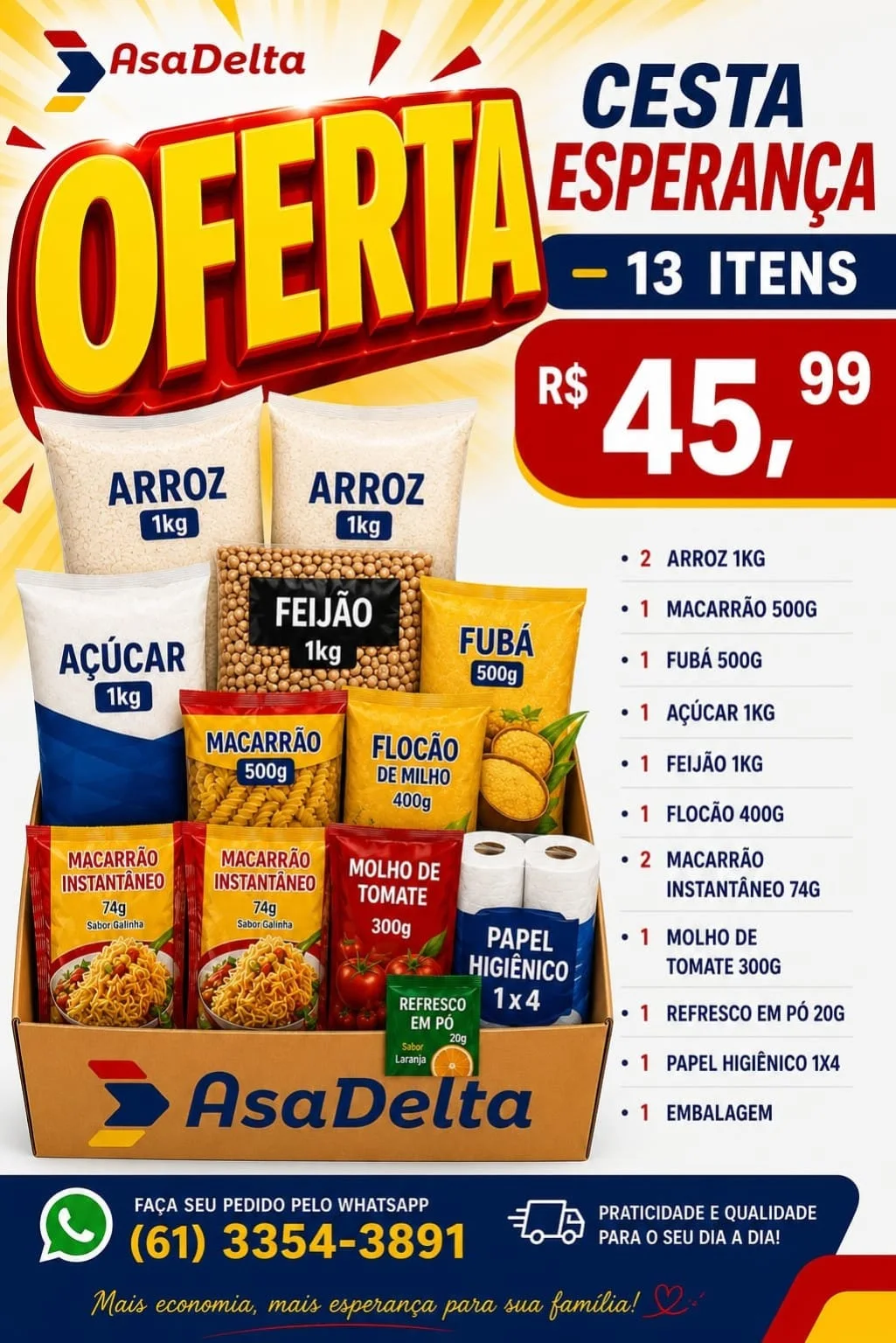 Catálogo Asa Delta — Cesta Esperança