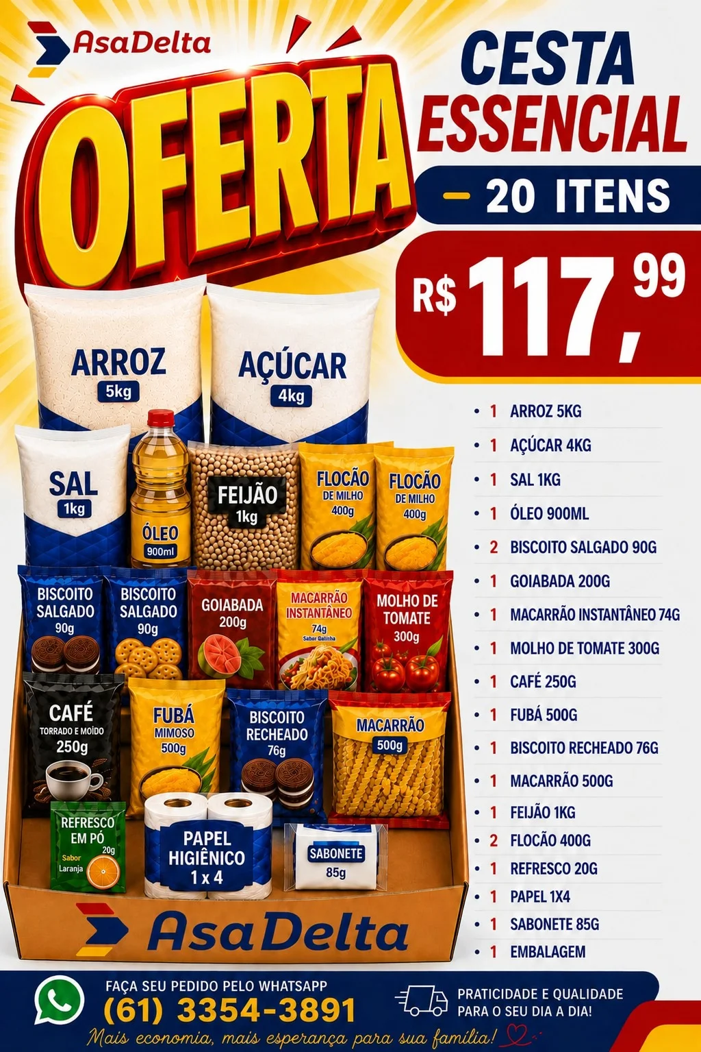Catálogo Asa Delta — Cesta Essencial