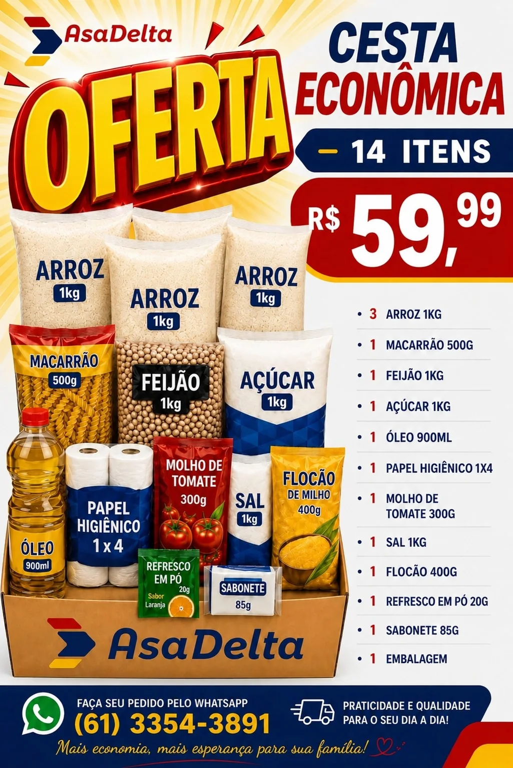 Catálogo Asa Delta — Cesta Econômica